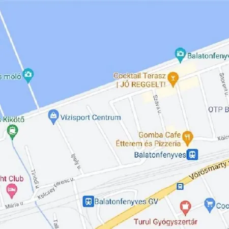 Feriehus 6 Ferohelyes Haz Sajat Steggel, Csonakkal Balatonfenyvesen Vizparti Utcaban Balatonfenyves